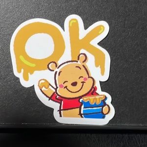 WINNIE THE POOH STICKER
